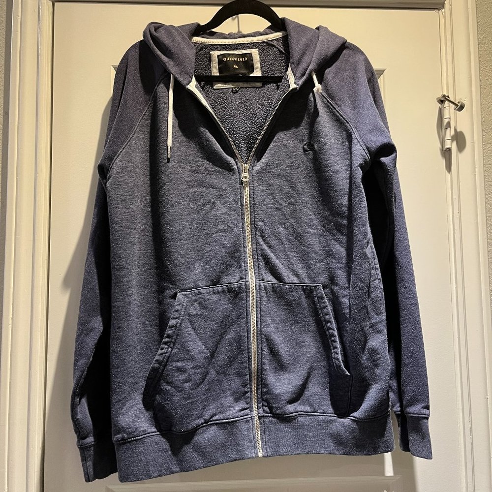 Quiksilver gray hoodie